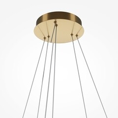 Люстра светодиодная подвесная Maytoni Breeze 80 Вт 3000К 40 кв.м (MOD281PL-L80BS3K) - фото 4