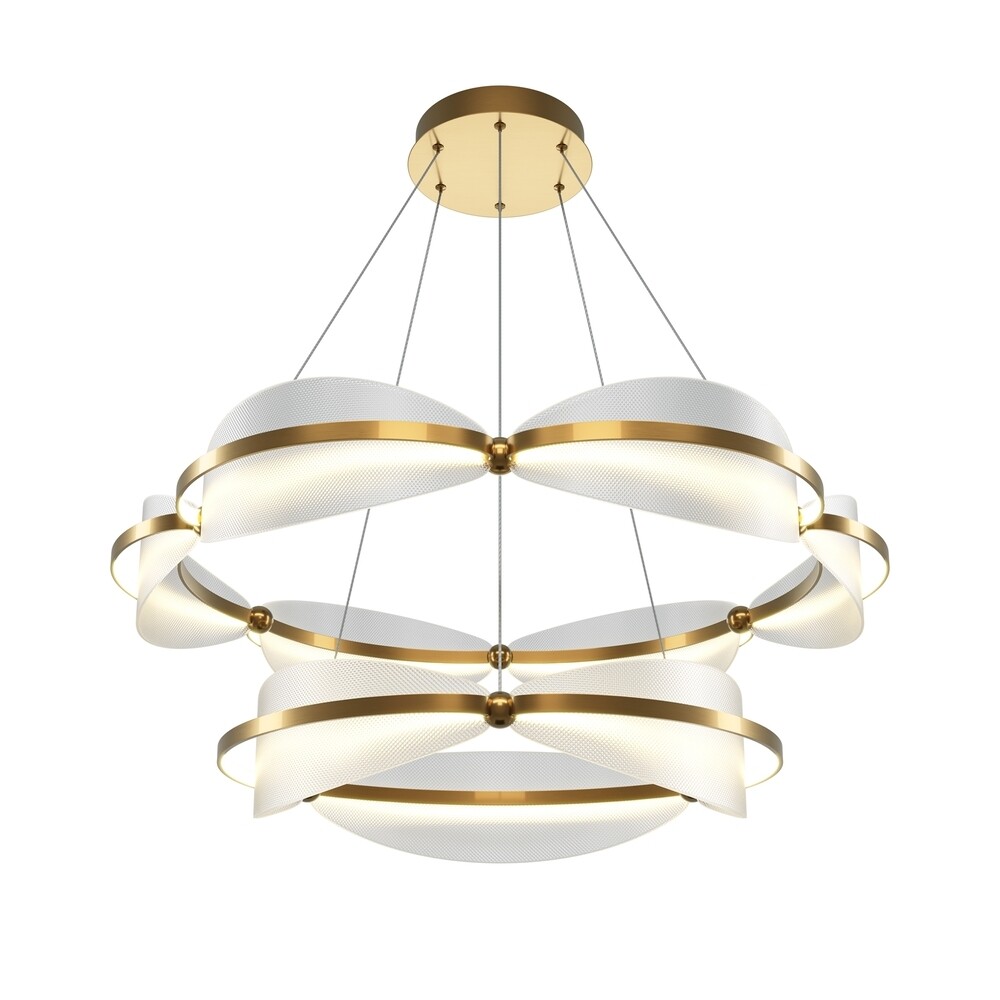 

Люстра светодиодная подвесная Maytoni Breeze 80 Вт 3000К 40 кв.м (MOD281PL-L80BS3K)