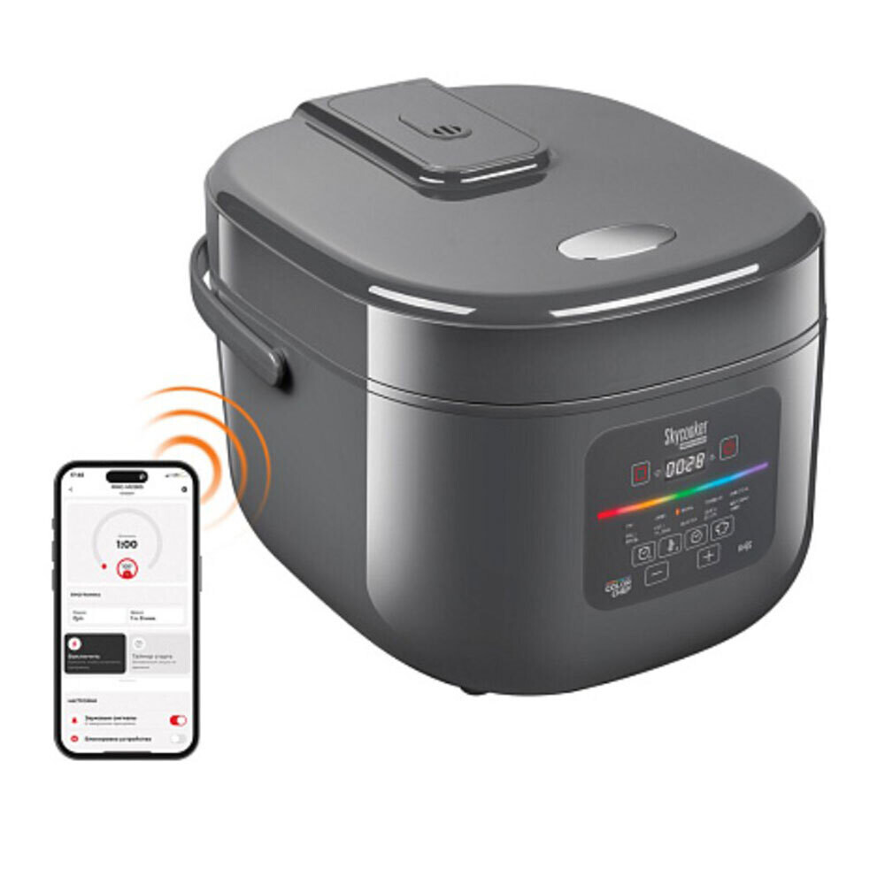 

Мультиварка REDMOND MC100S, серый