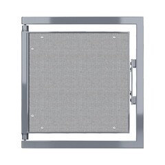 Изображение товара Люк ревизионный под плитку Shagma стальной 300х300 мм скрытый нажимной