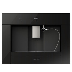 Кофемашина автоматическая встраиваемая Krona Onyx 45H coffee BL/BL черная