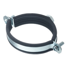 Изображение товара Хомут сантехнический 2 1/2" 73-80 мм оцинкованная сталь (20 шт.)