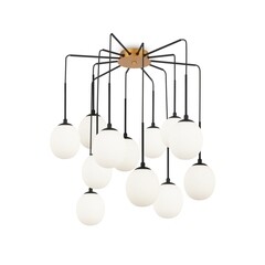 Люстра подвесная Maytoni Branch G9 480 Вт 24 кв.м (MOD176PL-12G) - фото 5