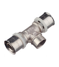 Тройник Valtec 26(пресс) х 1/2 ВР(г) х 26(пресс) (VTm.232.N.260426)