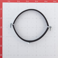 Хомут сантехнический 6" 162-170 мм оцинкованная сталь (6 шт.) - фото 2