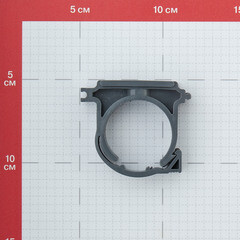 Кронштейн сантехнический 40 мм пластик для крепления фановых труб - фото 2