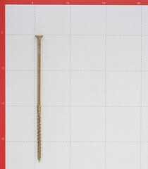 Саморезы по дереву 180x6,0 мм потайная головка конструкционные (100 шт.) - фото 2