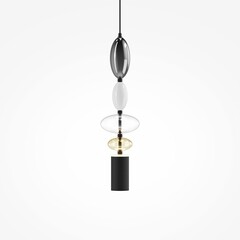 Светильник подвесной Maytoni Monochrome GU10 7 Вт 3,5 кв.м черный IP20 (MOD071PL-L8B3K3) - фото 9