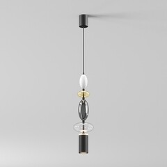 Светильник подвесной Maytoni Monochrome GU10 7 Вт 3,5 кв.м черный IP20 (MOD071PL-L8B3K2) - фото 9