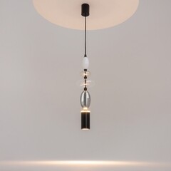 Светильник подвесной Maytoni Monochrome GU10 7 Вт 3,5 кв.м черный IP20 (MOD071PL-L8B3K1) - фото 5