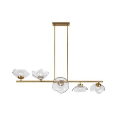 Светильник подвесной Maytoni Miracle G9 140 Вт 10 кв.м латунь IP20 (MOD207PL-05BS) - фото 1