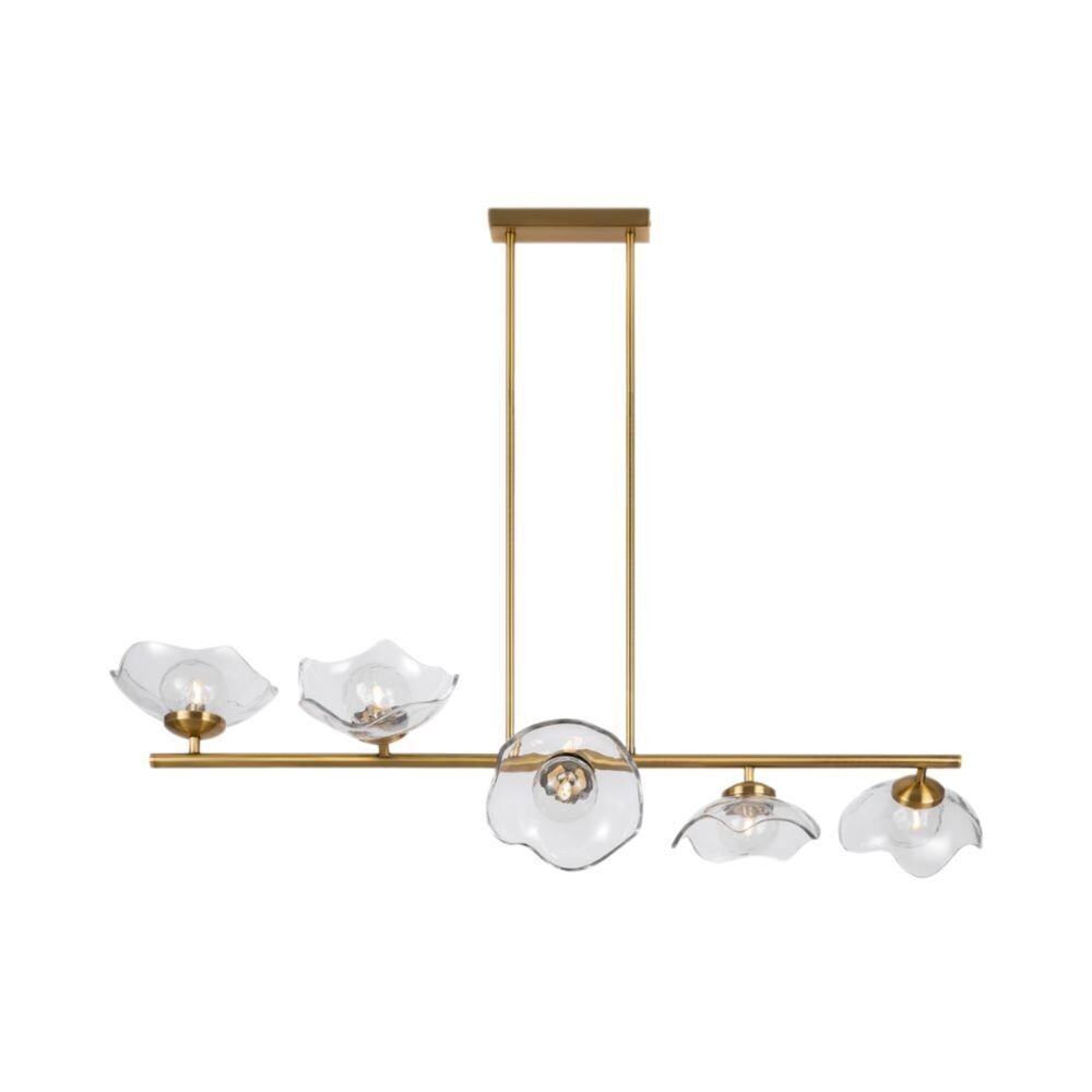 

Светильник подвесной Maytoni Miracle G9 140 Вт 10 кв.м латунь IP20 (MOD207PL-05BS)