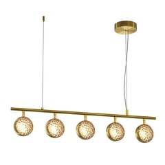 Изображение товара Светильник светодиодный подвесной Maytoni Mind 3000К 48 Вт 24 кв.м латунь IP20 (MOD299PL-L48BS3K)