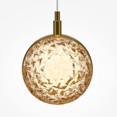 Светильник светодиодный подвесной Maytoni Mind 3000К 10 Вт 5 кв.м латунь IP20 (MOD299PL-L10BS3K) - фото 4