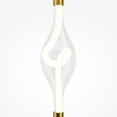 Светильник светодиодный подвесной Maytoni Loop 3000К 14 Вт 7 кв.м латунь IP20 (MOD290PL-L14BS3K) - фото 9