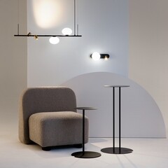 Светильник подвесной Maytoni Inversio G9 56 Вт 4 кв.м черный IP20 (MOD350PL-02BBS) - фото 4