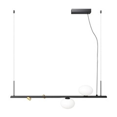 Изображение товара Светильник подвесной Maytoni Inversio G9 56 Вт 4 кв.м черный IP20 (MOD350PL-02BBS)