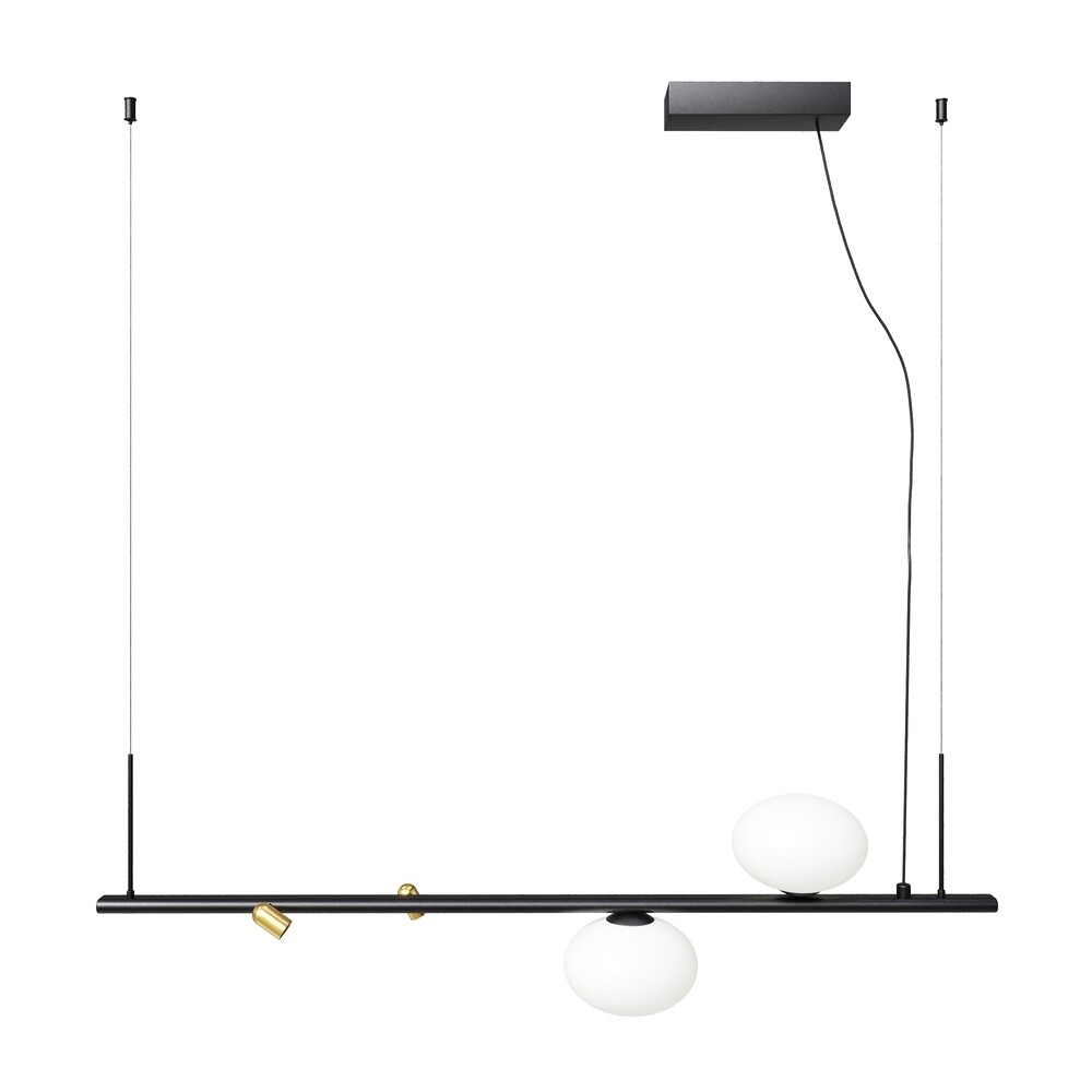 

Светильник подвесной Maytoni Inversio G9 56 Вт 4 кв.м черный IP20 (MOD350PL-02BBS)