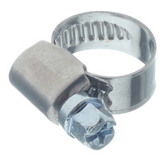 Изображение товара Хомут червячный обжимной 10-16 мм нержавеющая сталь (2 шт.)