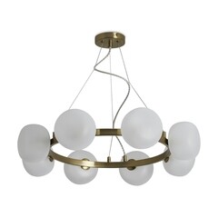 Люстра подвесная Freya Donuts G9 240 Вт 20 кв.м (FR5444PL-08BS) - фото 5