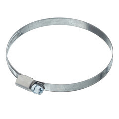 Изображение товара Хомут червячный обжимной 80-100 мм нержавеющая сталь (2 шт.)