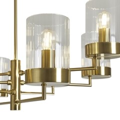 Люстра подвесная Freya Clip E14 320 Вт 25 кв.м (FR5426PL-08BS) - фото 4