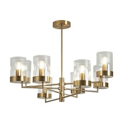 Люстра подвесная Freya Clip E14 320 Вт 25 кв.м (FR5426PL-08BS) - фото 1