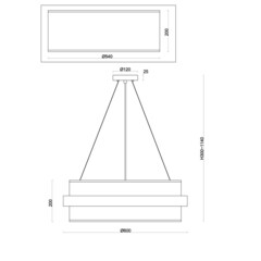Люстра подвесная Freya Bride E14 240 Вт 18 кв.м (FR5367PL-06BS) - фото 2