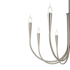 Люстра подвесная Freya Branches E14 320 Вт 25 кв.м (FR5253PL-08N) - фото 5