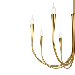 Люстра подвесная Freya Branches E14 320 Вт 25 кв.м (FR5253PL-08BS) - фото 6