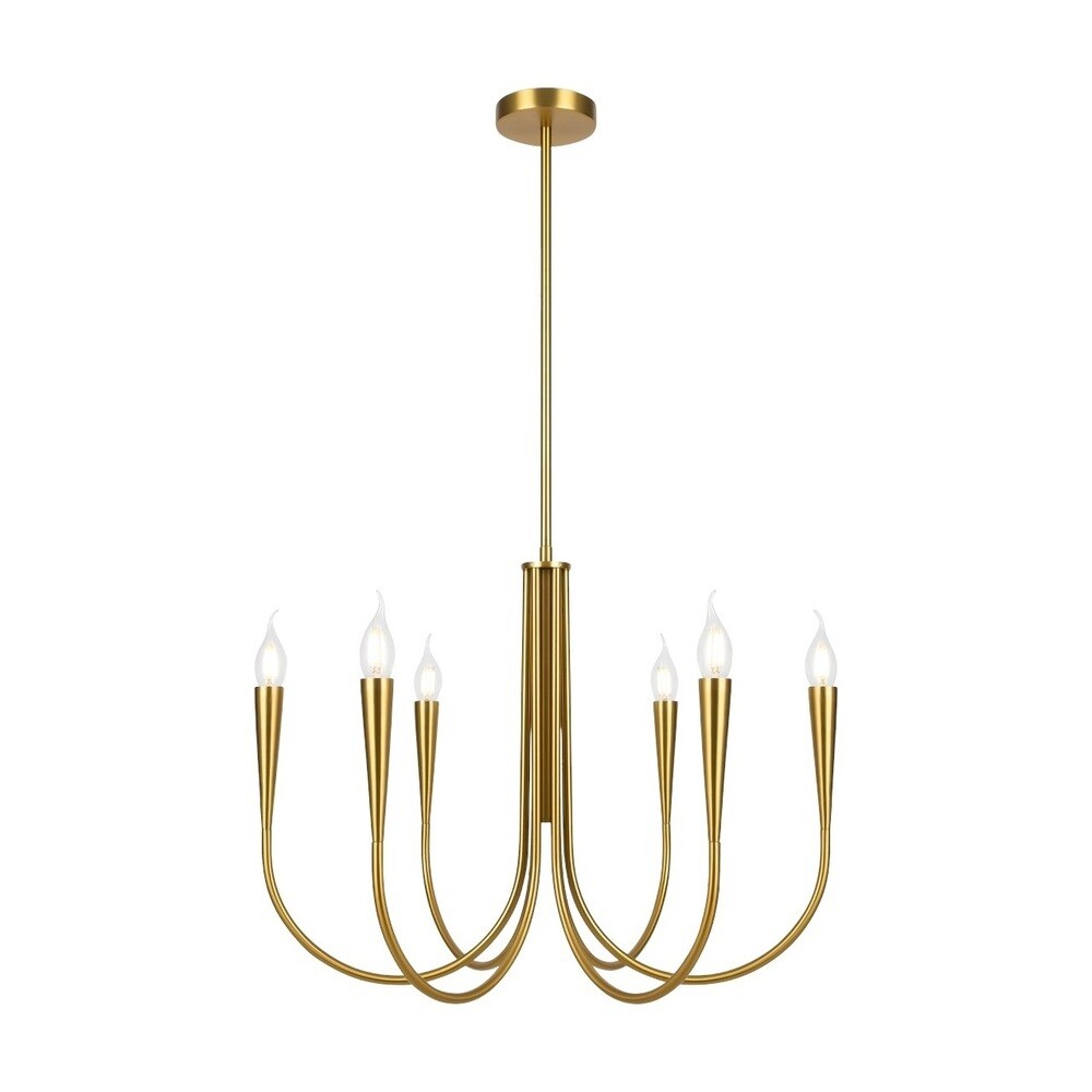 

Люстра подвесная Freya Branches E14 240 Вт 18 кв.м (FR5253PL-06BS)