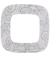 Рамка Legrand Valena Allure oдноместная нарцисс хром (754341) - фото 1