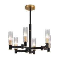 Люстра подвесная Freya Ambra E14 240 Вт 20 кв.м (FR5167PL-06B) - фото 1