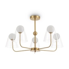 Люстра подвесная Freya Doublety G9 200 Вт 15 кв.м (FR5382PL-05BS) - фото 3