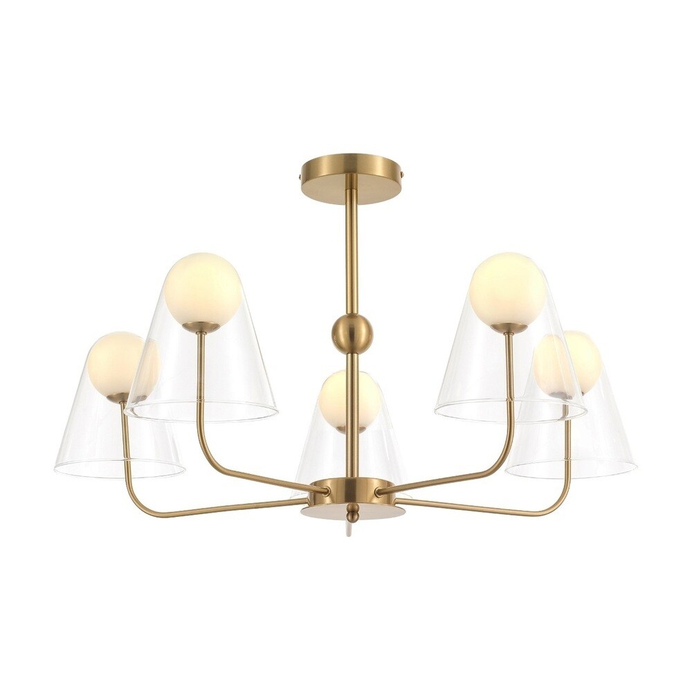 

Люстра подвесная Freya Doublety G9 200 Вт 15 кв.м (FR5382PL-05BS)