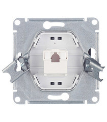 Розетка компьютерная Systeme Electric Glossa встраиваемая антрацит RJ45 (GSL000781К) - фото 2