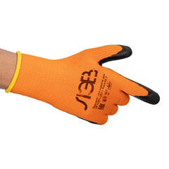 Перчатки акриловые с латексным обливом L - фото 3