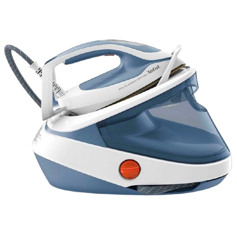 

Парогенератор Tefal Pro Express Ultimate II GV9710E0 3000 Вт 1,2 л голубой/белый