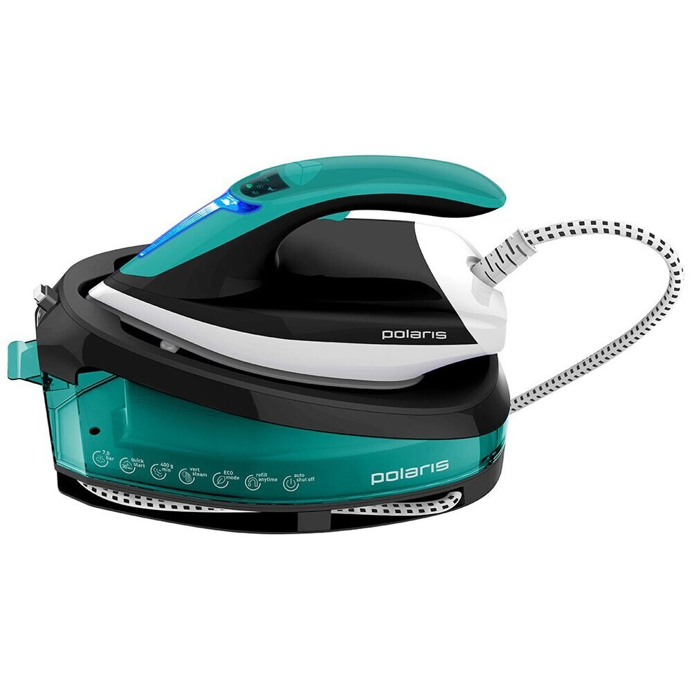 

Парогенератор Polaris PSS 7510K 3000 Вт 1,5 л зеленый/черный