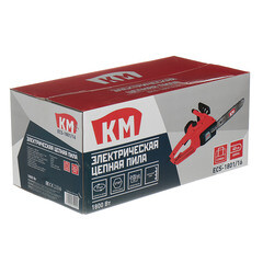 Пила цепная электрическая КМ ЕCS-1801/16 1800 Вт 16" шаг 3/8" паз 1,3 мм 57 звеньев - фото 5