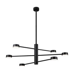 Люстра подвесная Freya Tactic GX53 288 Вт 22 кв.м (FR5363CL-06B) - фото 5