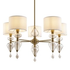 Люстра подвесная Freya Raise E14 200 Вт 15 кв.м (FR5369CL-05BS) - фото 4