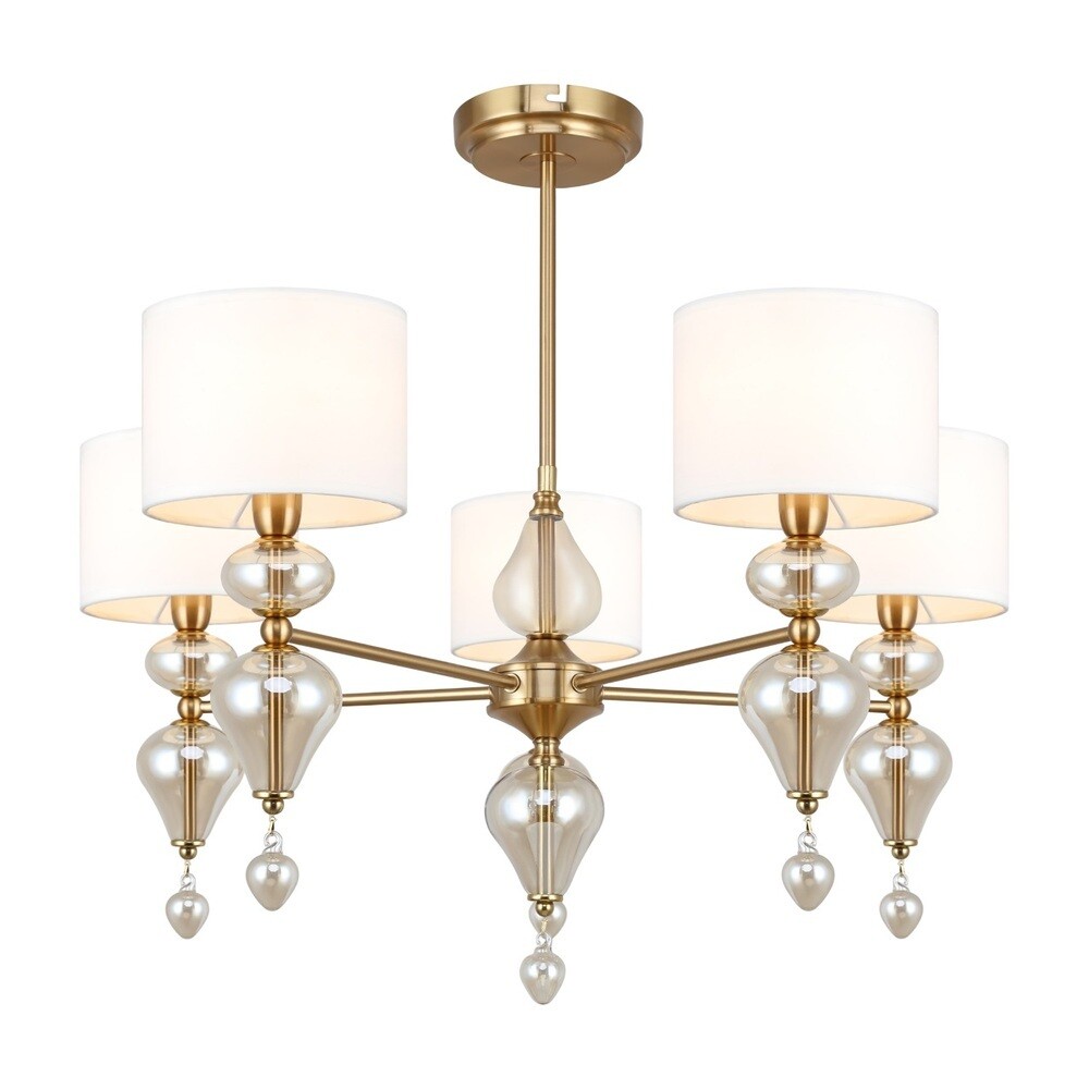 

Люстра подвесная Freya Raise E14 200 Вт 15 кв.м (FR5369CL-05BS)