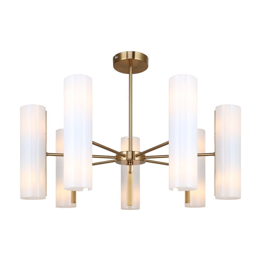 

Люстра подвесная Freya Fiore E14 560 Вт 40 кв.м (FR5368CL-14BS)