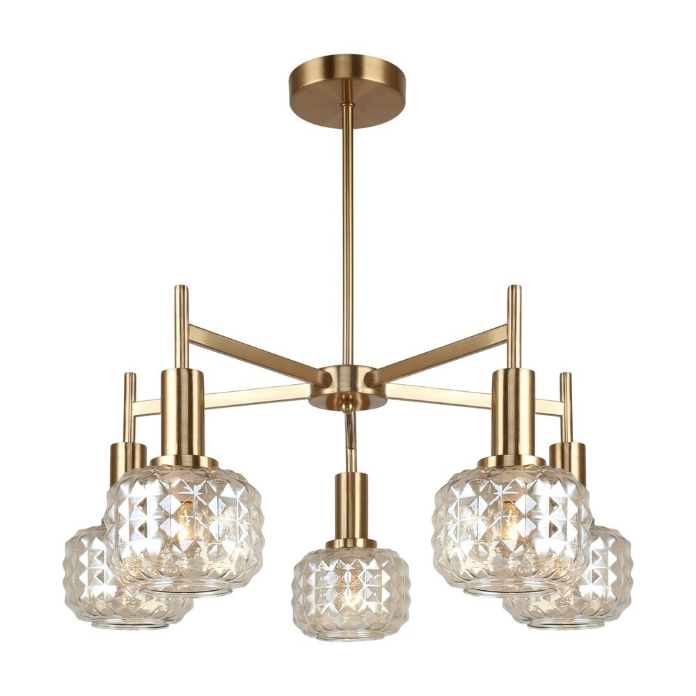 

Люстра подвесная Freya Fero E14 200 Вт 15 кв.м (FR5366CL-05BS)