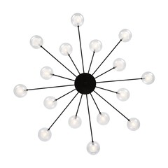 Люстра потолочная Freya Celebrity G4 48 Вт 18 кв.м (FR5242CL-16B1) - фото 6