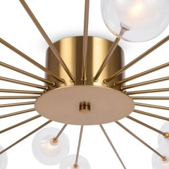 Люстра потолочная Freya Celebrity G4 72 Вт 22 кв.м (FR5242CL-24BS1) - фото 5