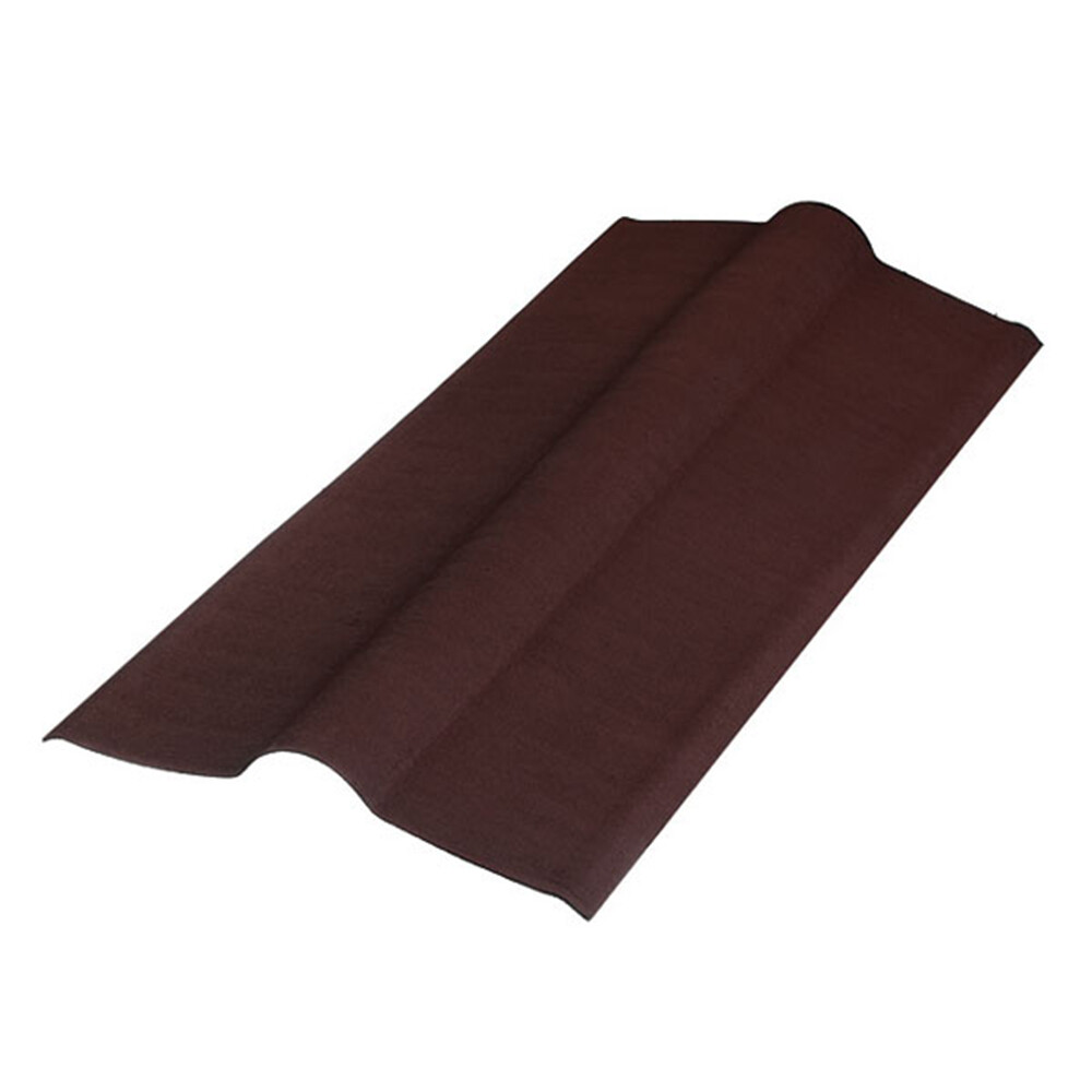 Изображение товара Конек Ондулин коричневый 1 м для кровли и ребер крыши