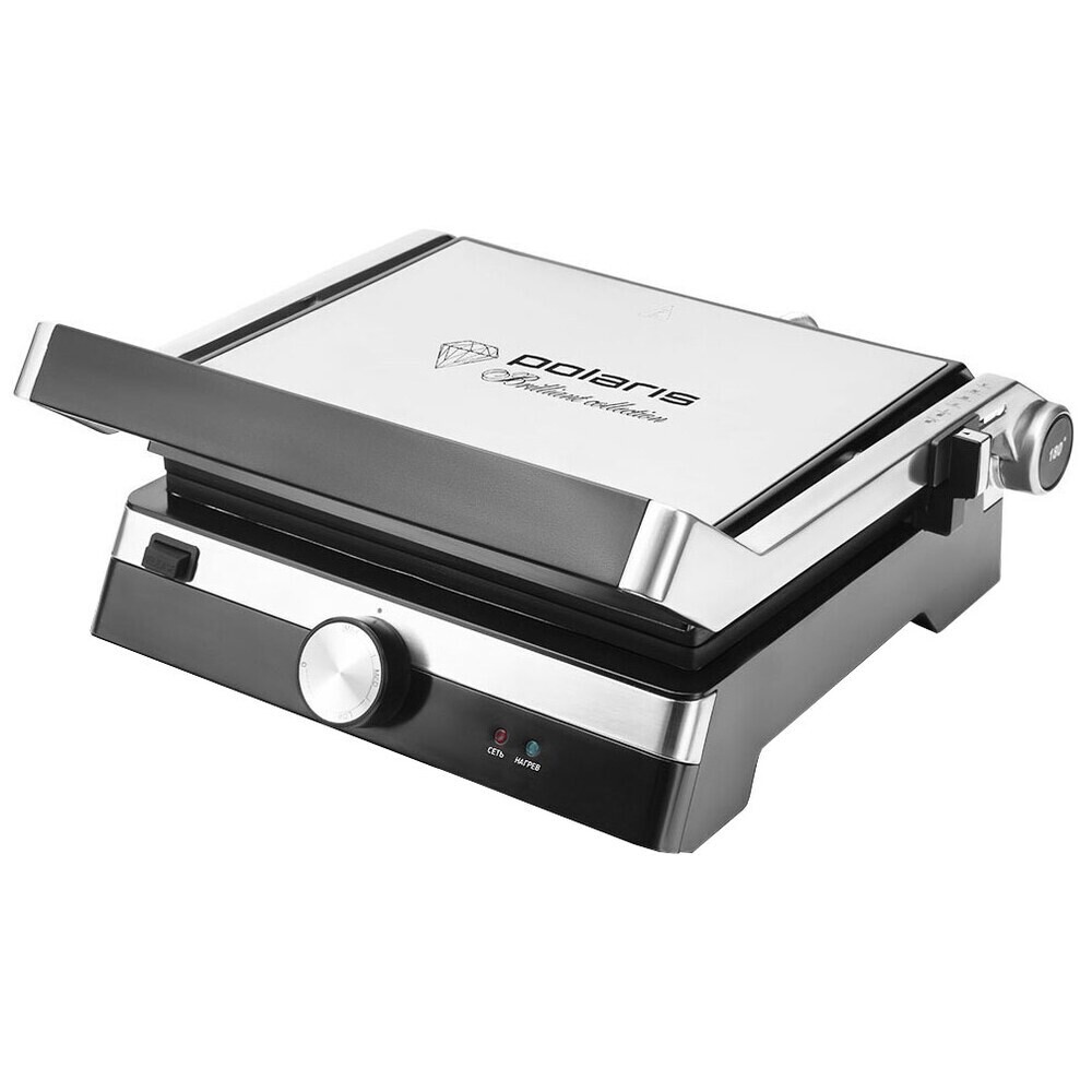 

Электрогриль Polaris PGP 1902 Brilliant Collection нержавеющая сталь/черный