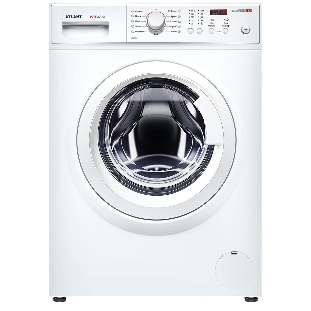 

Стиральная машина Atlant СМА 60 У 105-00 белая, Белый